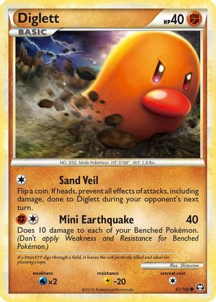 Diglett (61) - Triumphant