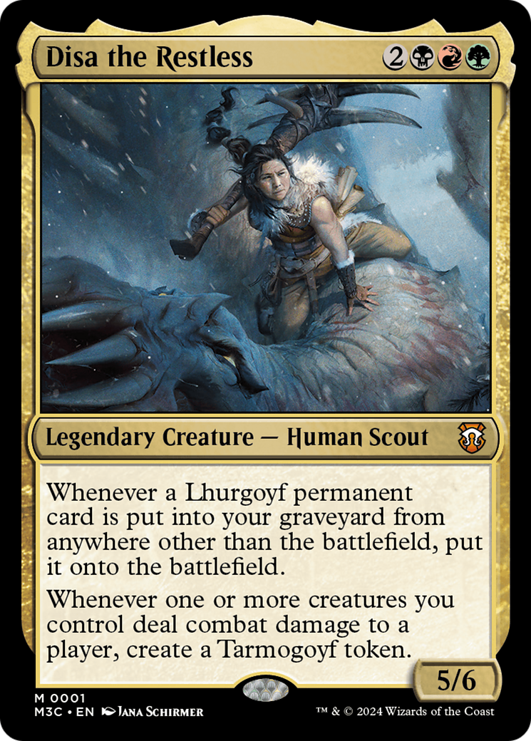 Disa the Restless (001) - Commander: Modern Horizons 3