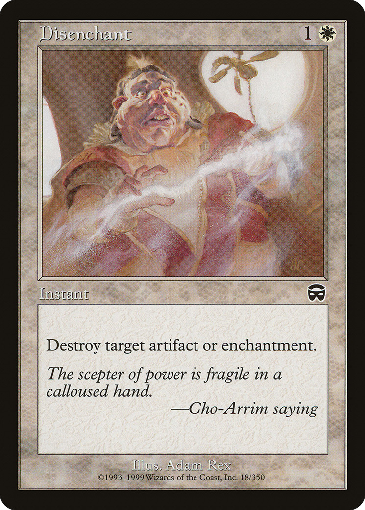 Disenchant (018) Foil - Mercadian Masques