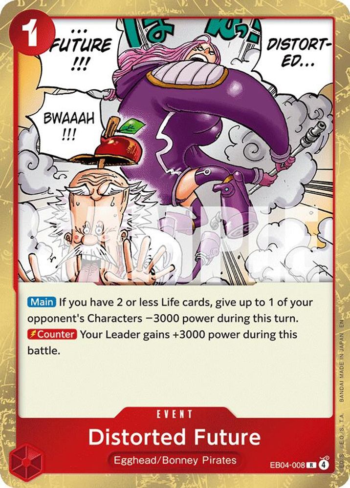 Distorted Future (EB04-008) Foil