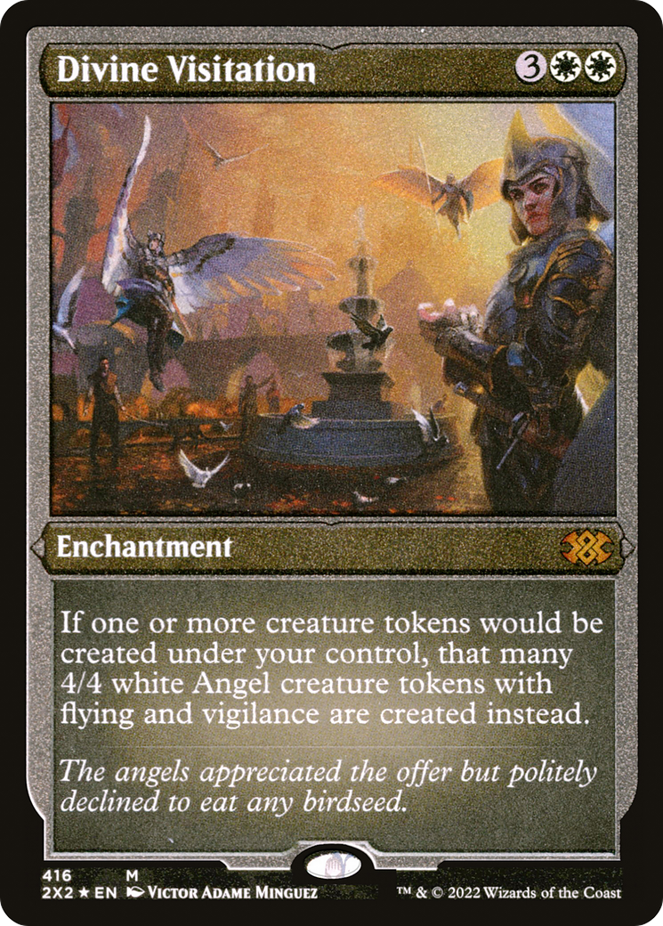 Divine Visitation (416) Etched Foil - Double Masters 2022