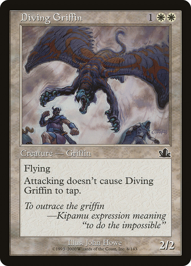 Diving Griffin (006) Foil - Prophecy