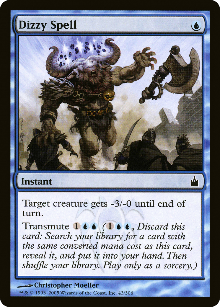 Dizzy Spell (043) Foil - Ravnica: City of Guilds