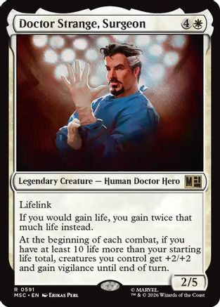 Doctor Strange, Surgeon (591) Foil - Commander: Marvel Super Heroes
