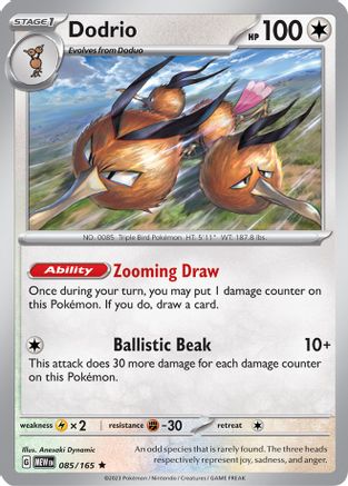 Dodrio (85) Holofoil - 151
