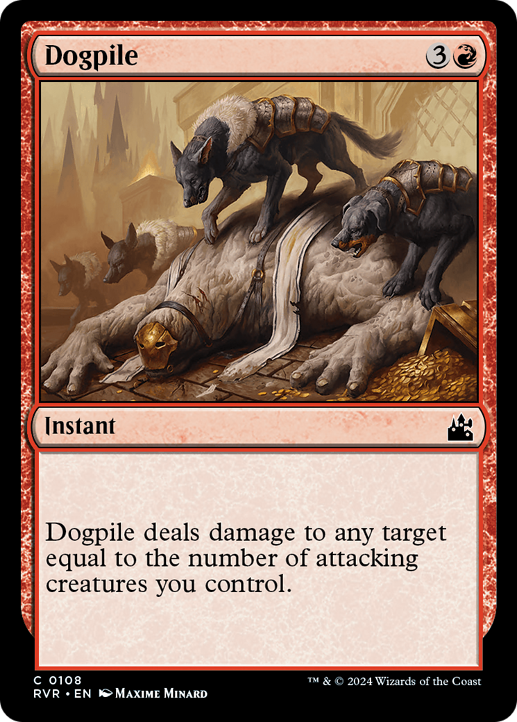 Dogpile (108) Foil - Ravnica Remastered
