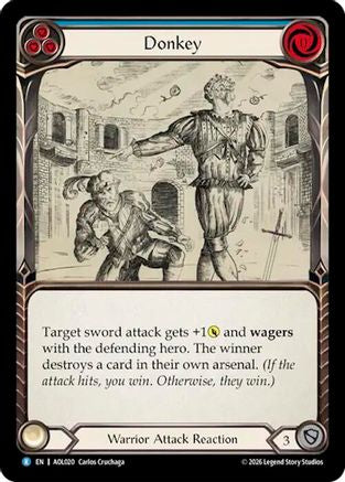 Donkey (Blue) (AOL020) - Armory Deck: Olympia