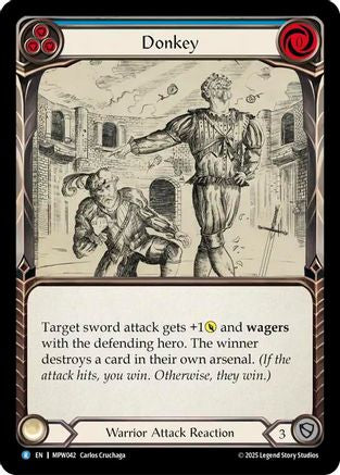 Donkey (Blue) (MPW042) - Mastery Pack Warrior