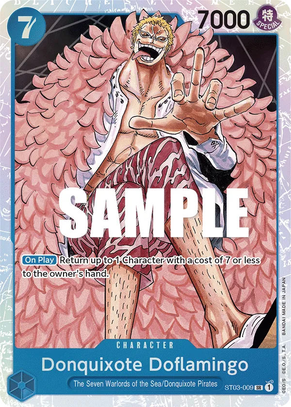 Donquixote Doflamingo (ST03-009) Revision Pack Cards