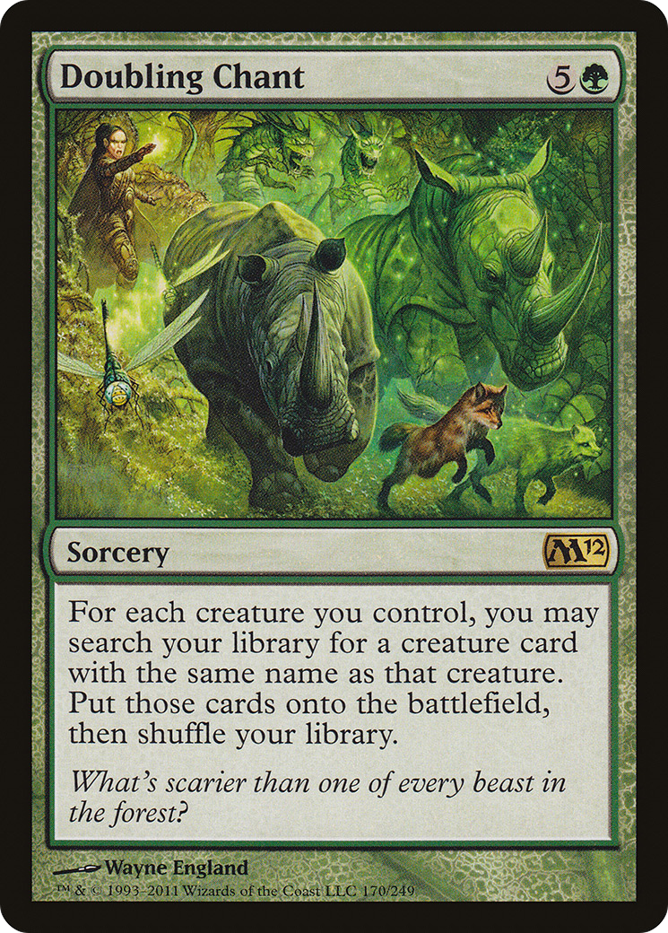 Doubling Chant (170) Foil - Magic 2012