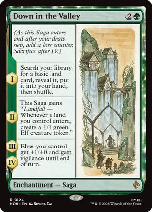 Down in the Valley (124) Foil - The Hobbit