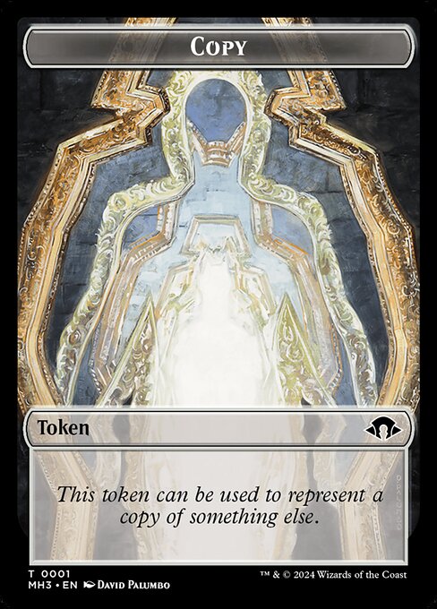 Dragon // Copy (12/1) Ripple Foil - Commander: Modern Horizons 3 Tokens