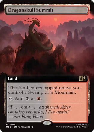 Dragonskull Summit (Extended Art) (468) - Commander: Marvel Super Heroes
