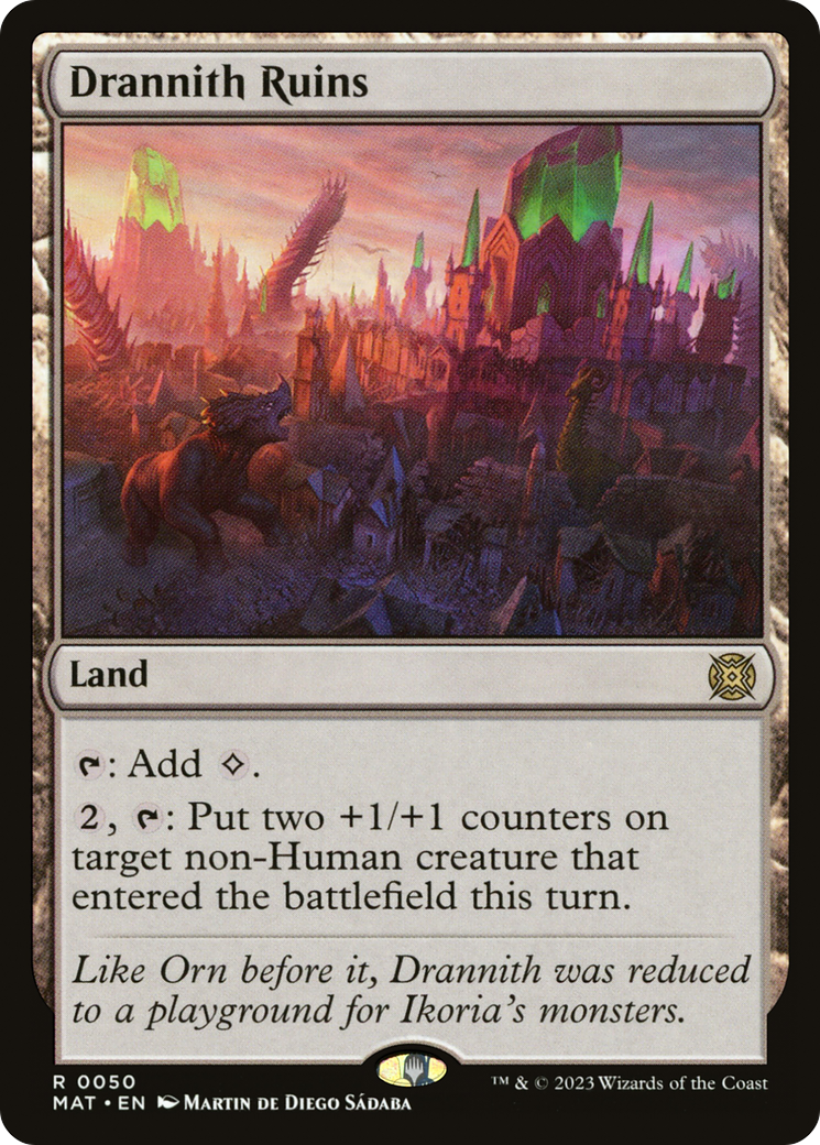Drannith Ruins (050) - March of the Machine: The Aftermath Foil