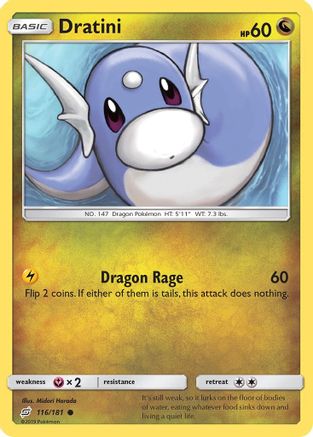 Dratini (116) Reverse Holofoil - Team Up