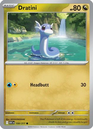 Dratini (150) Reverse Holofoil - Ascended Heroes