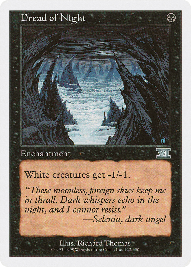 Dread of Night (122) - Classic Sixth Edition