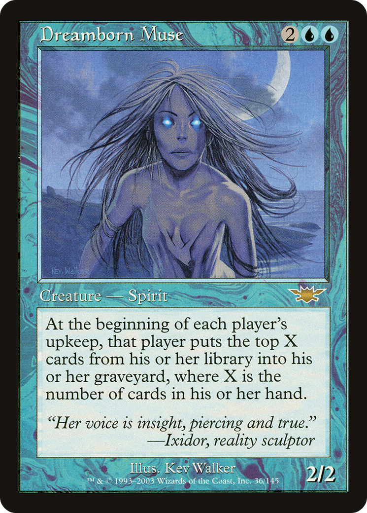 Dreamborn Muse (036) Foil - Legions