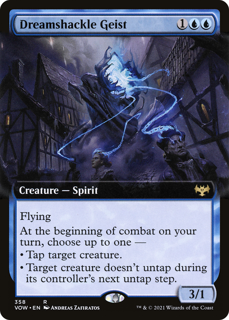 Dreamshackle Geist (Extended Art) (358) - Innistrad: Crimson Vow Foil
