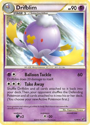 Drifblim (12) Reverse Holofoil - Undaunted