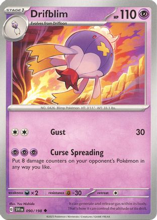 Drifblim (90) - Scarlet & Violet