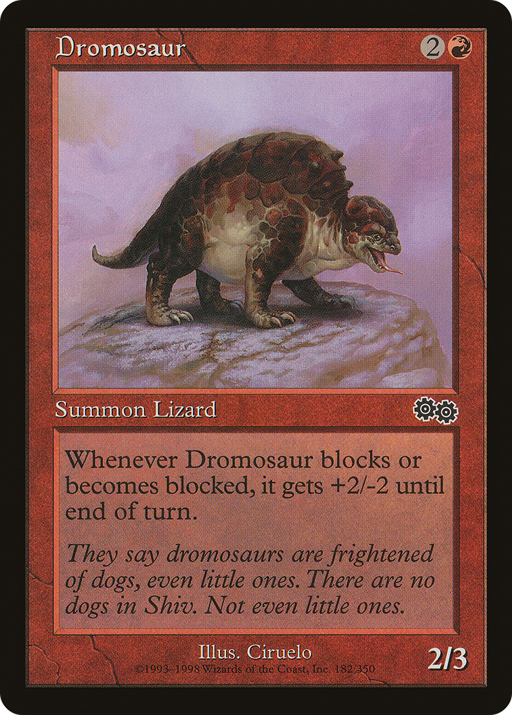 Dromosaur (182) - Urza's Saga