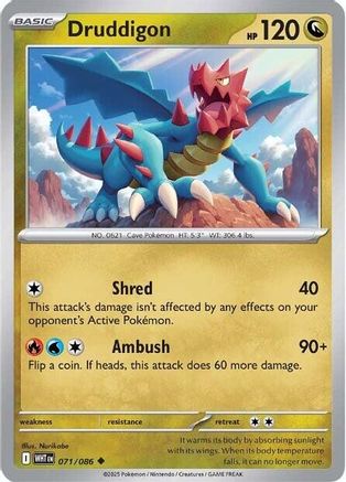 Druddigon (71) - White Flare