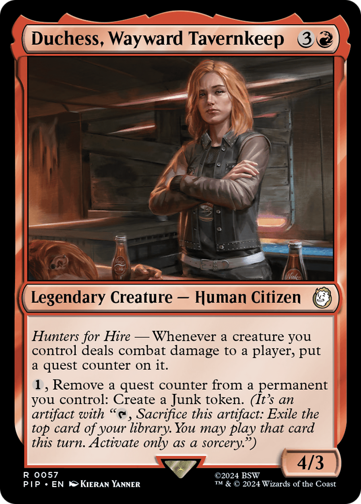 Duchess, Wayward Tavernkeep (057) - Fallout