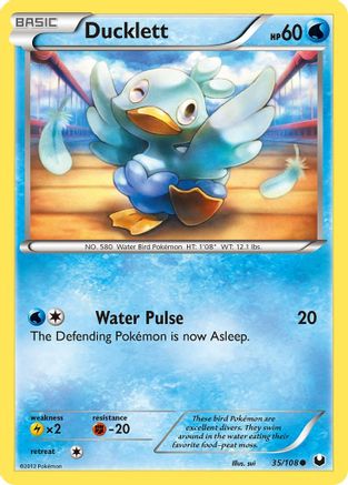 Ducklett (35) Reverse Holofoil - Dark Explorers