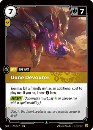 Dune Devourer (125) Foil - Radiance