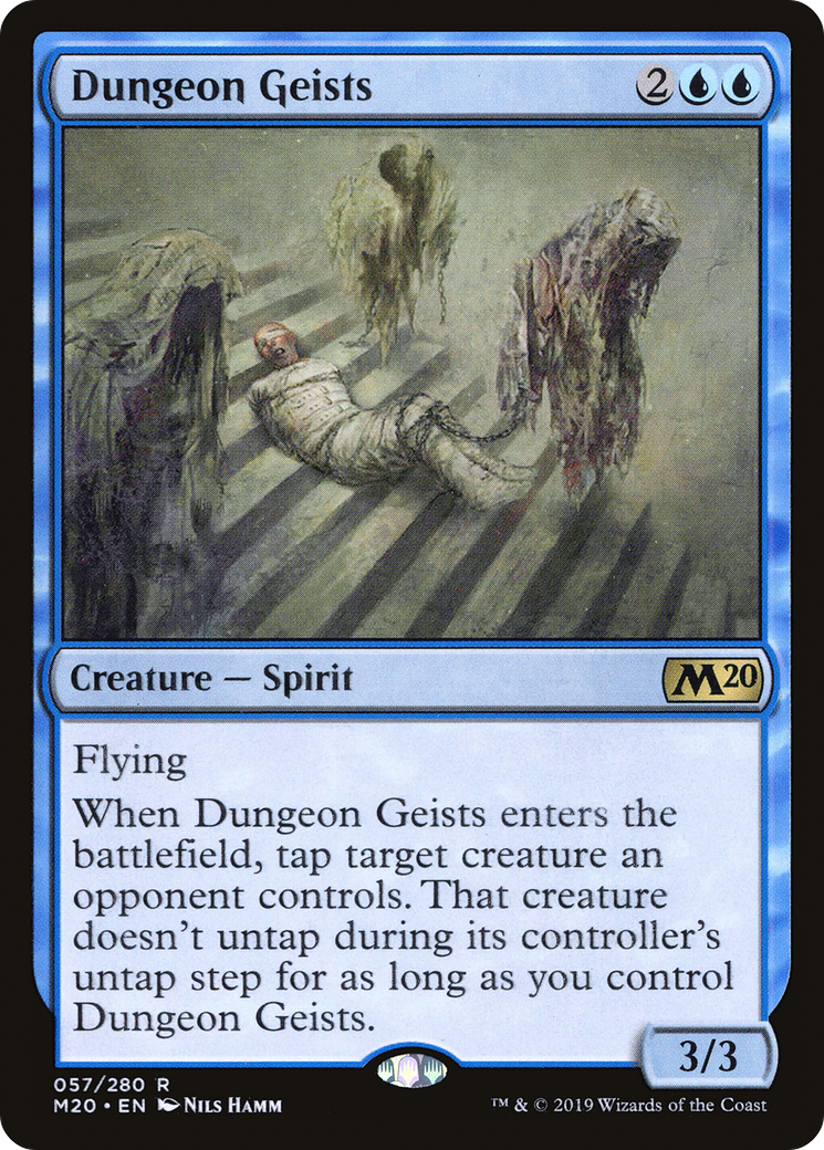 Dungeon Geists (057) - Core Set 2020 Foil