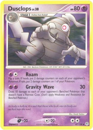 Dusclops (47) Reverse Holofoil - Diamond & Pearl