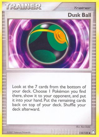 Dusk Ball (110) Reverse Holofoil - Mysterious Treasures