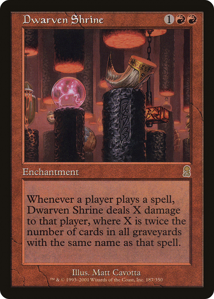 Dwarven Shrine (187) - Odyssey