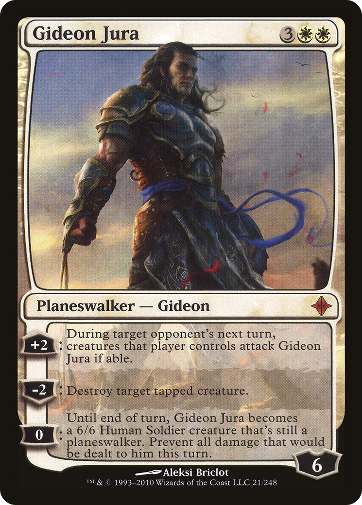Gideon Jura (021) Foil - Rise of the Eldrazi