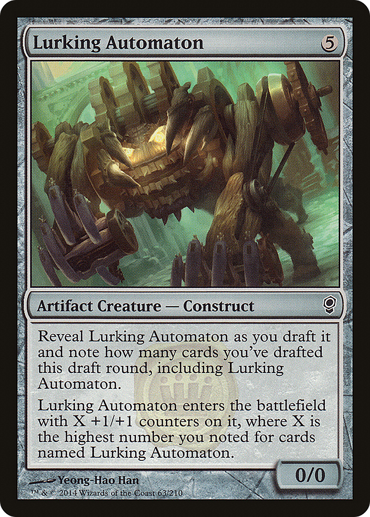 Lurking Automaton (063) Foil - Conspiracy