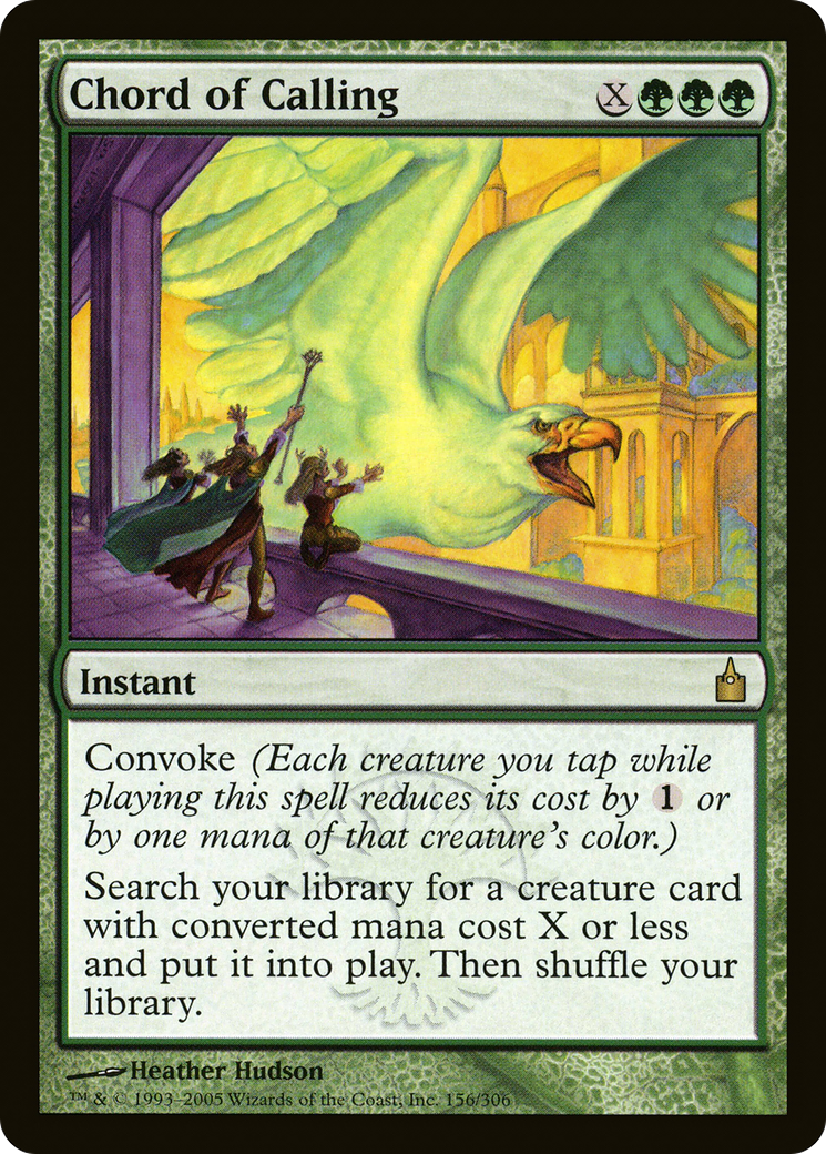 Chord of Calling (156) Foil - Ravnica: City of Guilds