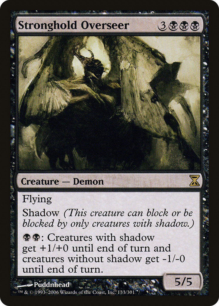 Stronghold Overseer (133) Foil - Time Spiral