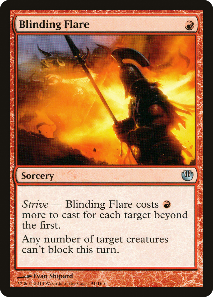 Blinding Flare (091) Foil - Journey into Nyx