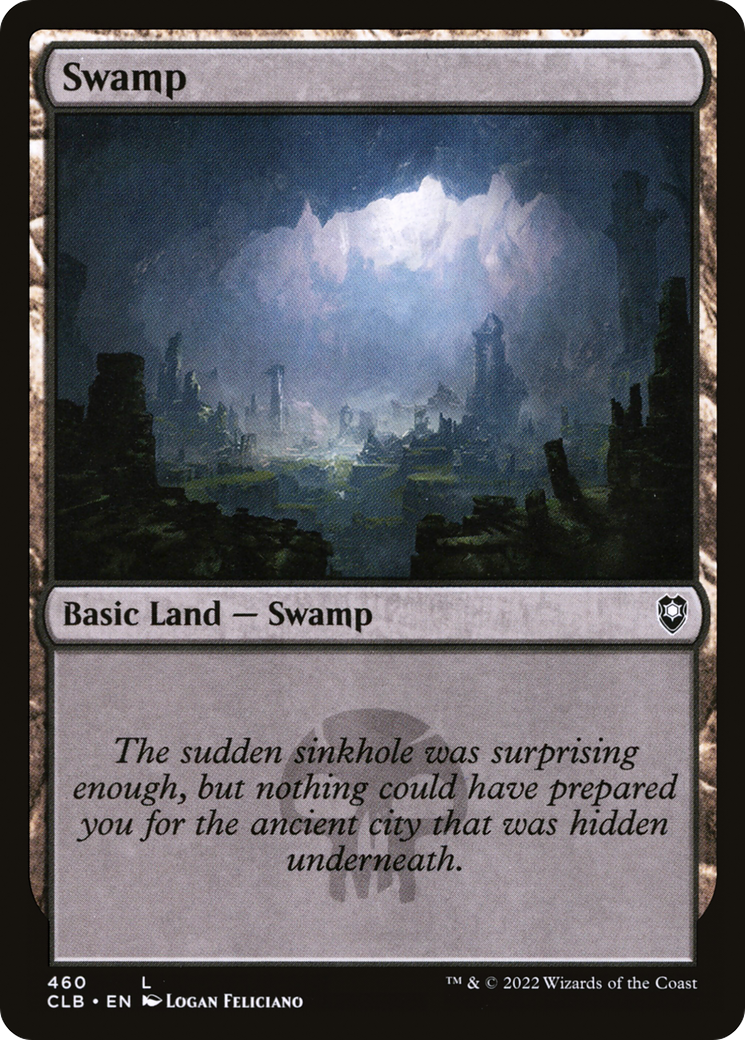 Swamp (460) Foil - Commander Legends: Battle for Baldur's Gate