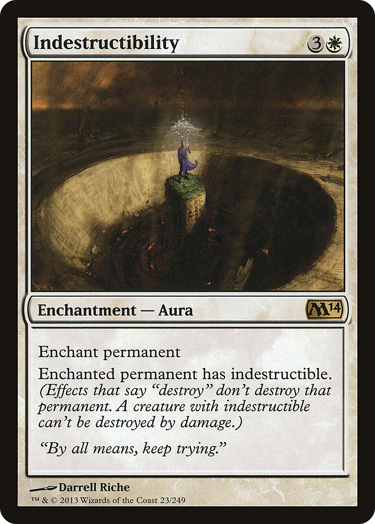 Indestructibility (023) Foil - Magic 2014