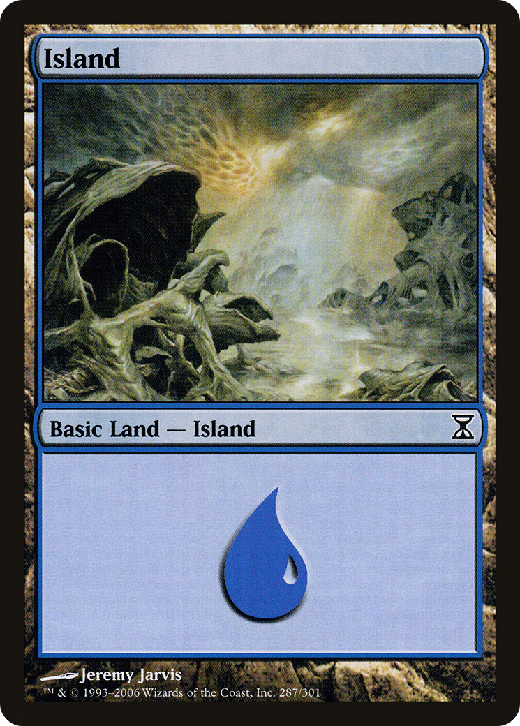 Island (287) Foil - Time Spiral