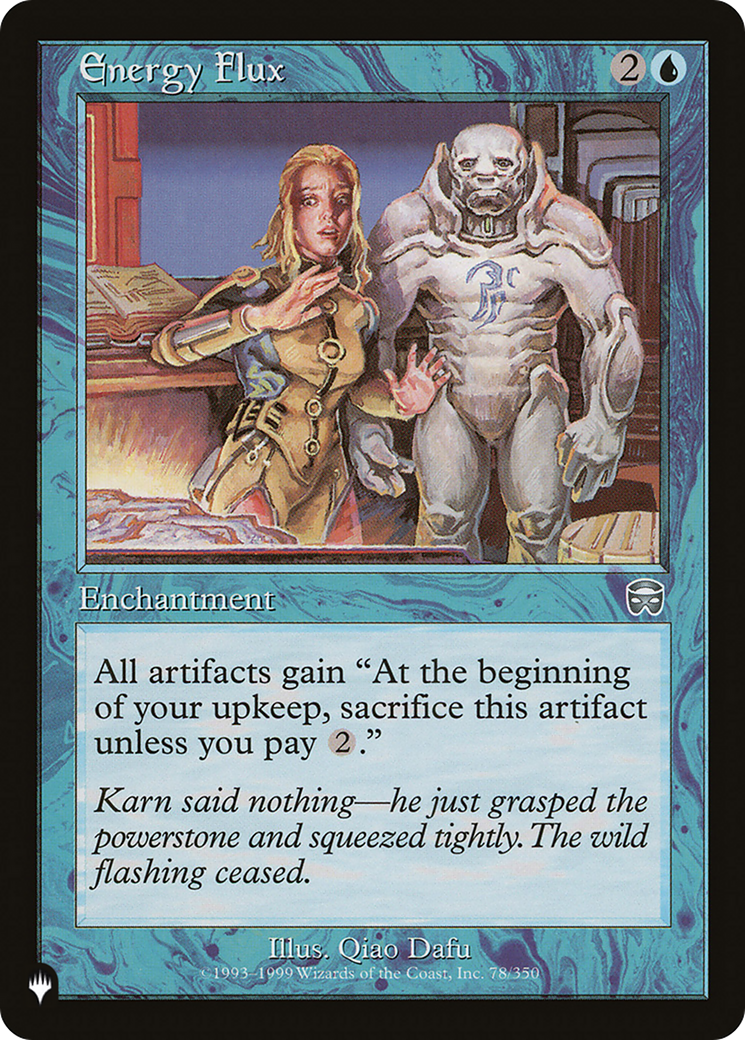 Energy Flux (Retro) (MMQ-78) - The List
