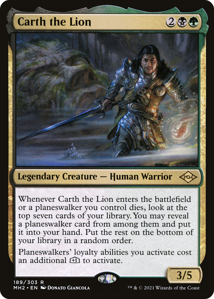 Carth the Lion (189) - Modern Horizons 2