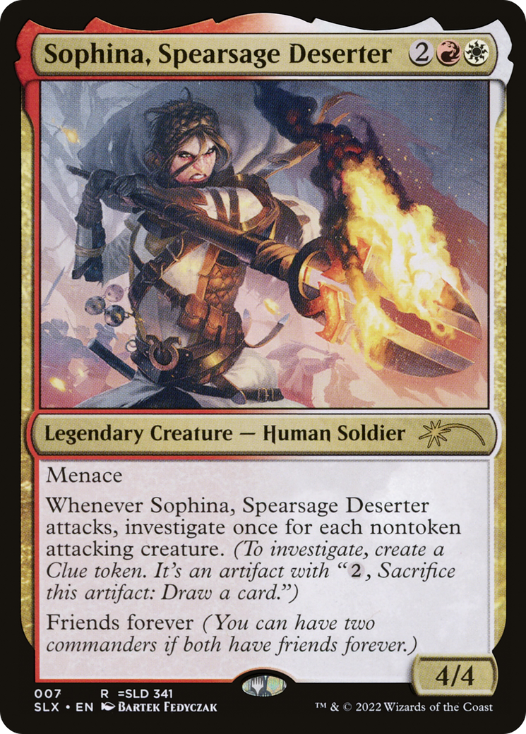 Sophina, Spearsage Deserter (007) - Universes Within
