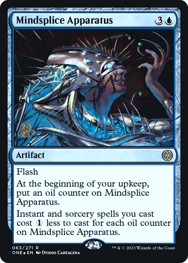 Mindsplice Apparatus (63s) Foil - Phyrexia: All Will Be One Promos