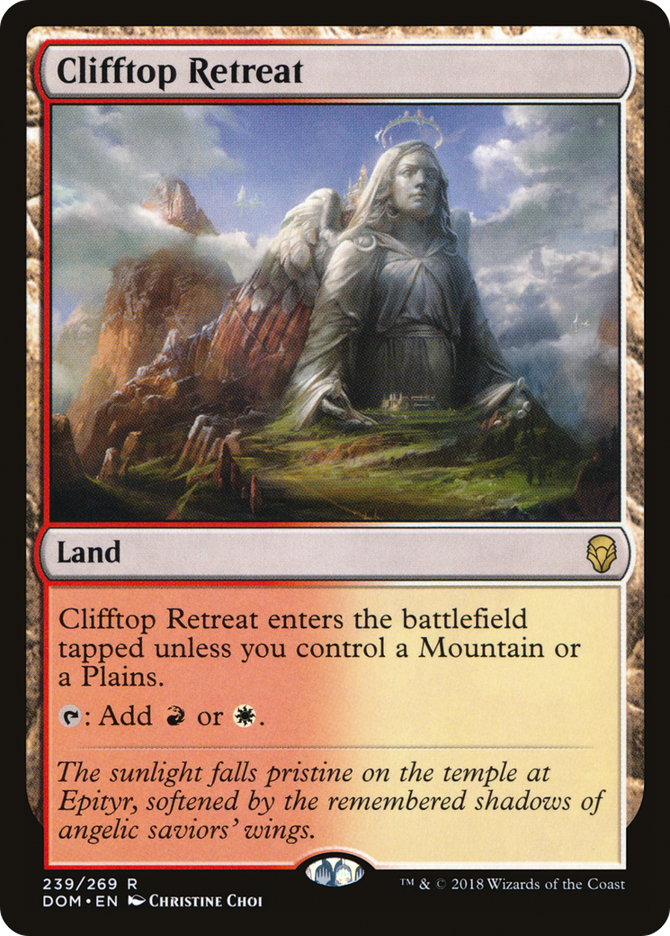 Clifftop Retreat (239) Foil - Dominaria