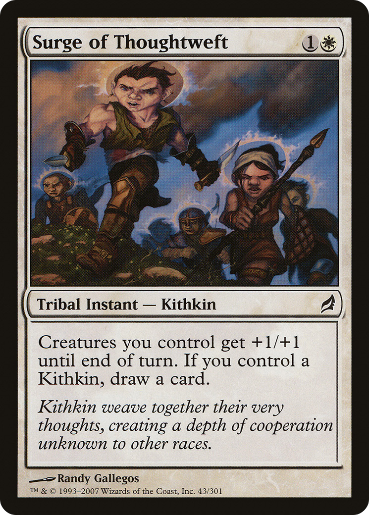 Surge of Thoughtweft (043) Foil - Lorwyn