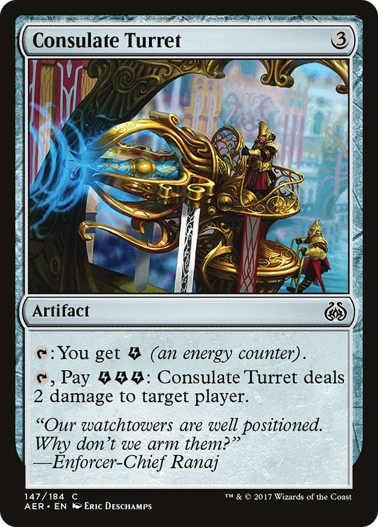 Consulate Turret (147) Foil - Aether Revolt