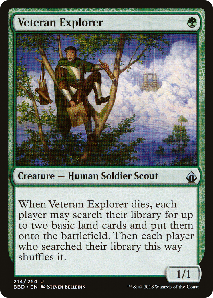 Veteran Explorer (214) Foil - Battlebond